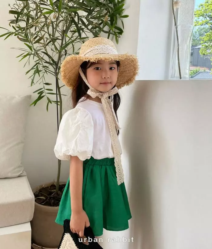 Urban Rabbit - Korean Children Fashion - #childofig - Puff Color Tee - 2