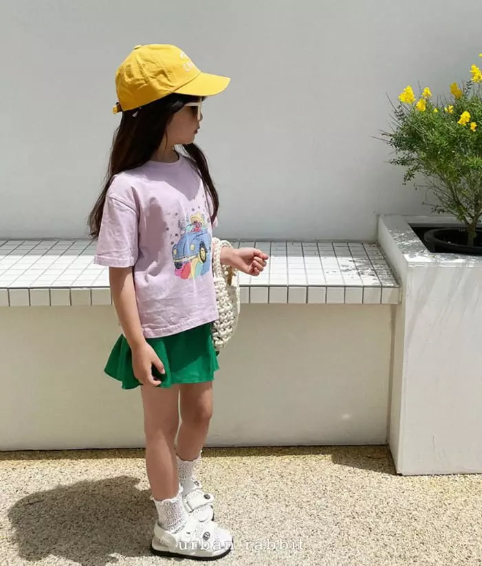Urban Rabbit - Korean Children Fashion - #childofig - Rainbow Tee - 4