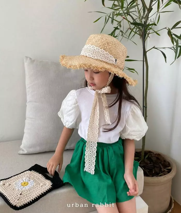 Urban Rabbit - Korean Children Fashion - #childrensboutique - Puff Color Tee - 3