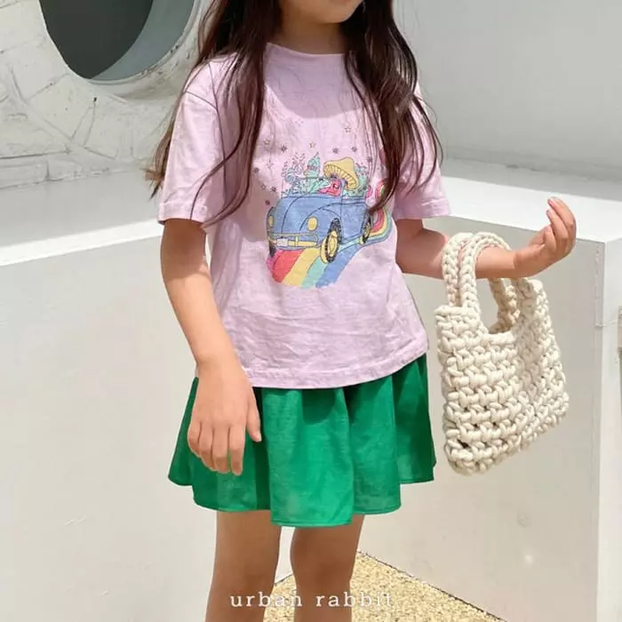 Urban Rabbit - Korean Children Fashion - #designkidswear - Rainbow Tee - 5