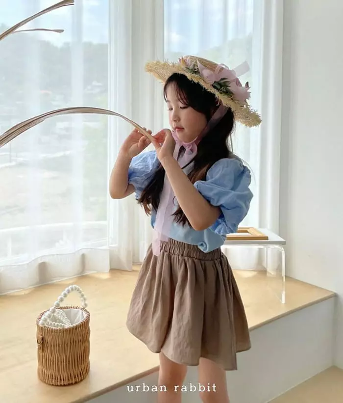 Urban Rabbit - Korean Children Fashion - #fashionkids - Puff Color Tee - 6