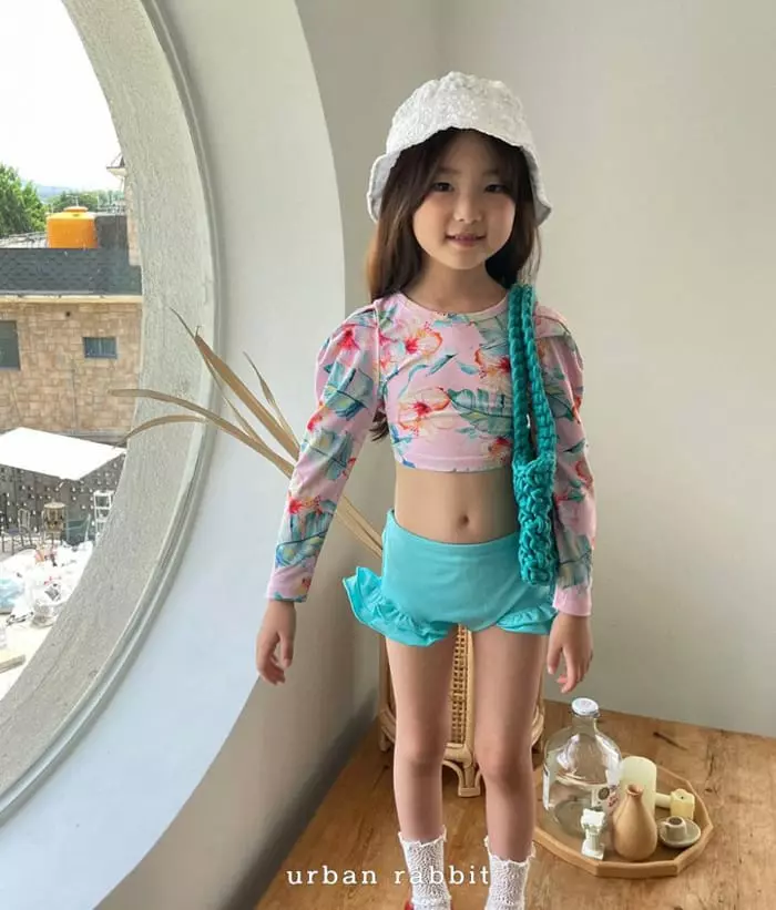 Urban Rabbit - Korean Children Fashion - #kidsshorts - Palm Rashgaurd