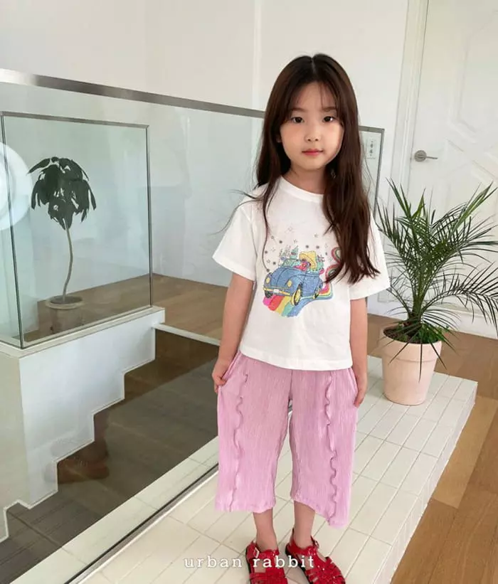 Urban Rabbit - Korean Children Fashion - #kidsshorts - Rainbow Tee - 8