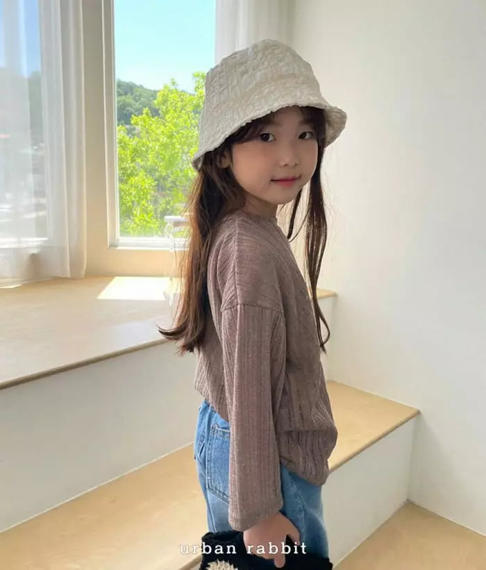 Urban Rabbit - Korean Children Fashion - #kidsstore - Loose Fit Linen Tee - 7