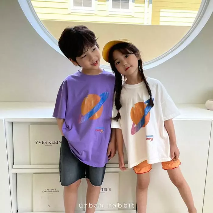 Urban Rabbit - Korean Children Fashion - #littlefashionista - Space Tee - 3
