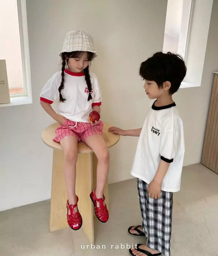 Urban Rabbit - Korean Children Fashion - #magicofchildhood - Color 1987 Tee - 3