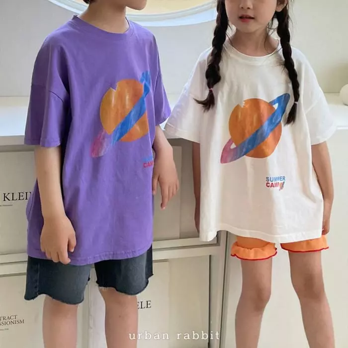 Urban Rabbit - Korean Children Fashion - #prettylittlegirls - Space Tee - 6