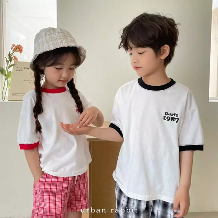 Urban Rabbit - Korean Children Fashion - #prettylittlegirls - Color 1987 Tee - 5