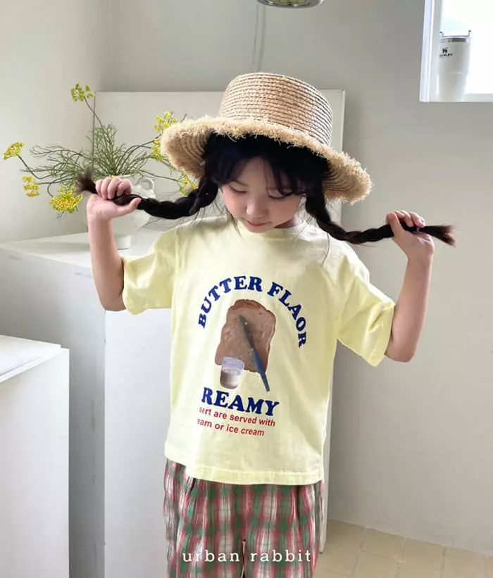 Urban Rabbit - Korean Children Fashion - #toddlerclothing - Butter Tee - 4