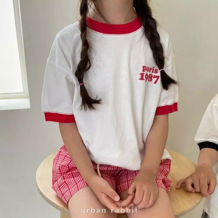 Urban Rabbit - Korean Children Fashion - #todddlerfashion - Color 1987 Tee - 6