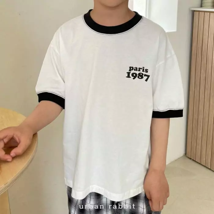 Urban Rabbit - Korean Children Fashion - #toddlerclothing - Color 1987 Tee - 7