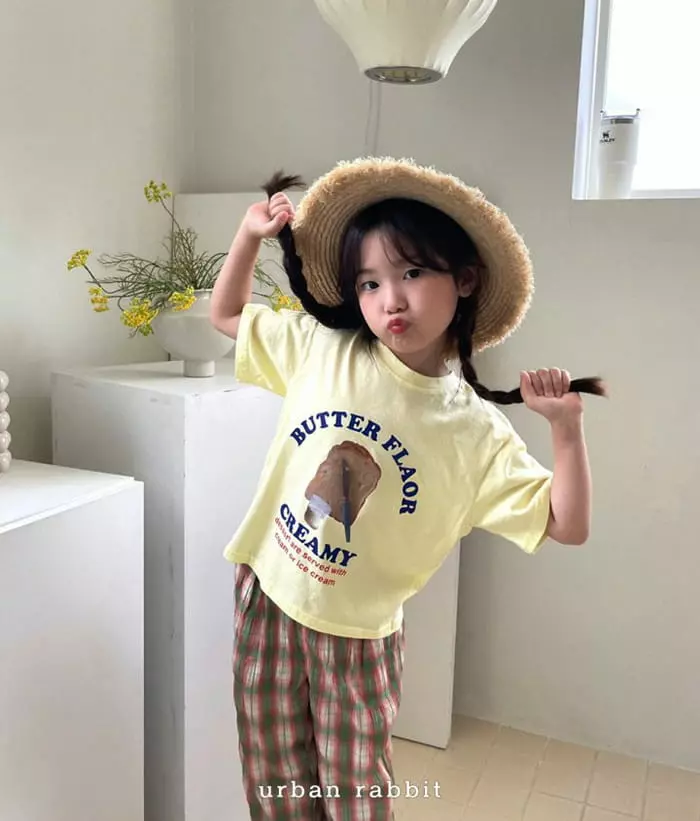 Urban Rabbit - Korean Children Fashion - #toddlerclothing - Butter Tee - 3