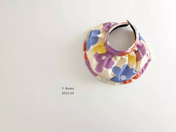 V Bunny - Korean Children Fashion - #childofig - Flower Sun Cap