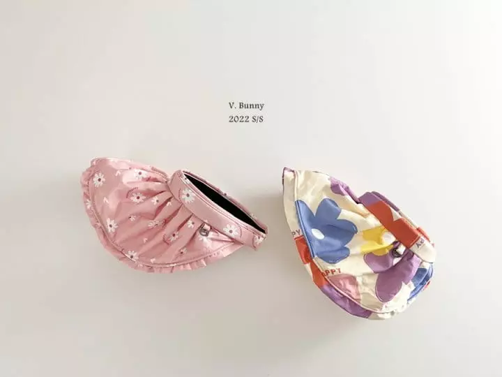 V Bunny - Korean Children Fashion - #designkidswear - Flower Sun Cap - 3