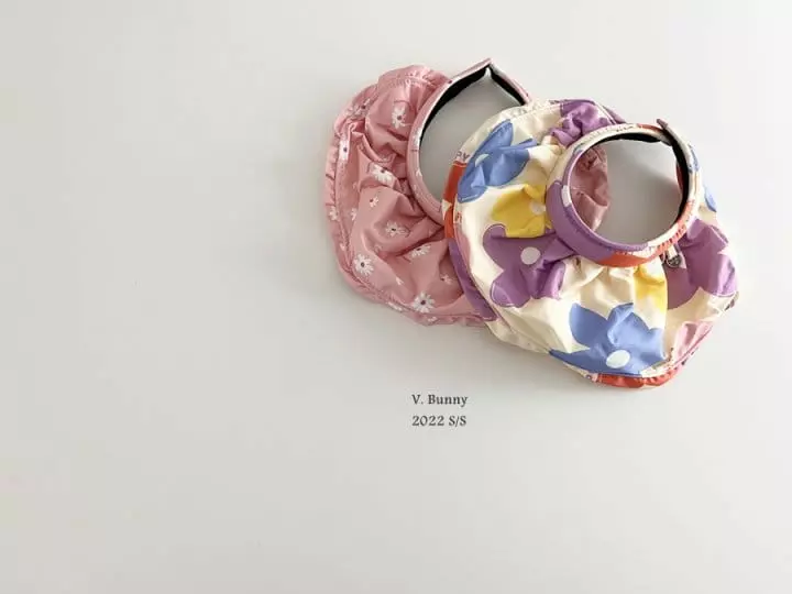 V Bunny - Korean Children Fashion - #fashionkids - Flower Sun Cap - 5