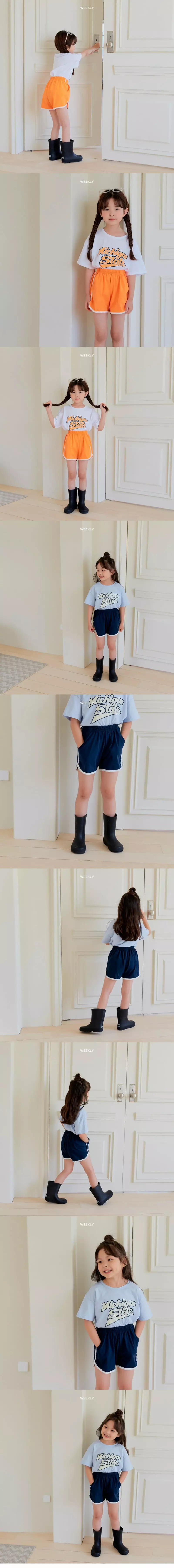 Weekly - Korean Children Fashion - #childofig - Color Summer Shorts - 3
