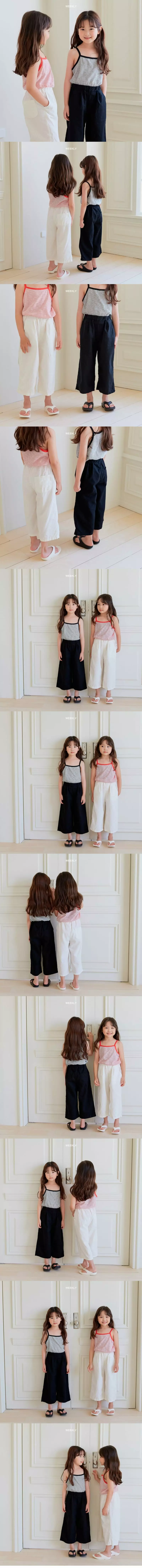 Weekly - Korean Children Fashion - #designkidswear - Pintuck Pants - 3