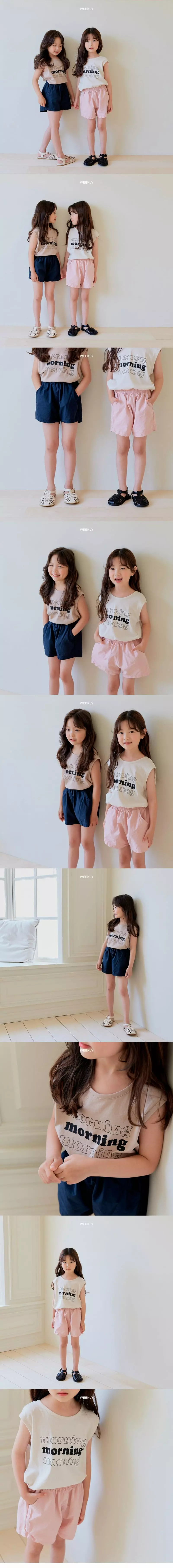 Weekly - Korean Children Fashion - #stylishchildhood - Morning Sleeveless - 3