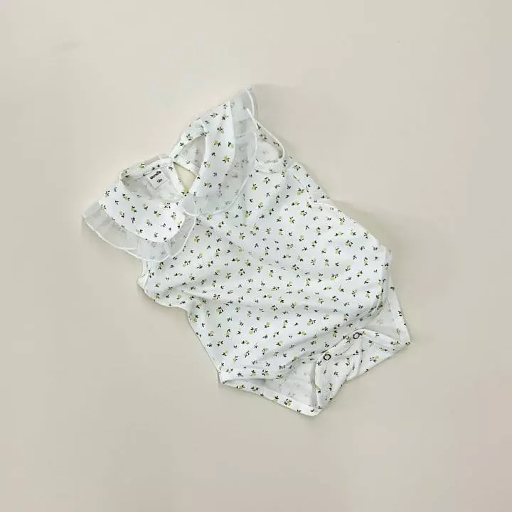 Woodie - Korean Baby Fashion - #babyclothing - Rose Bodysuit - 5