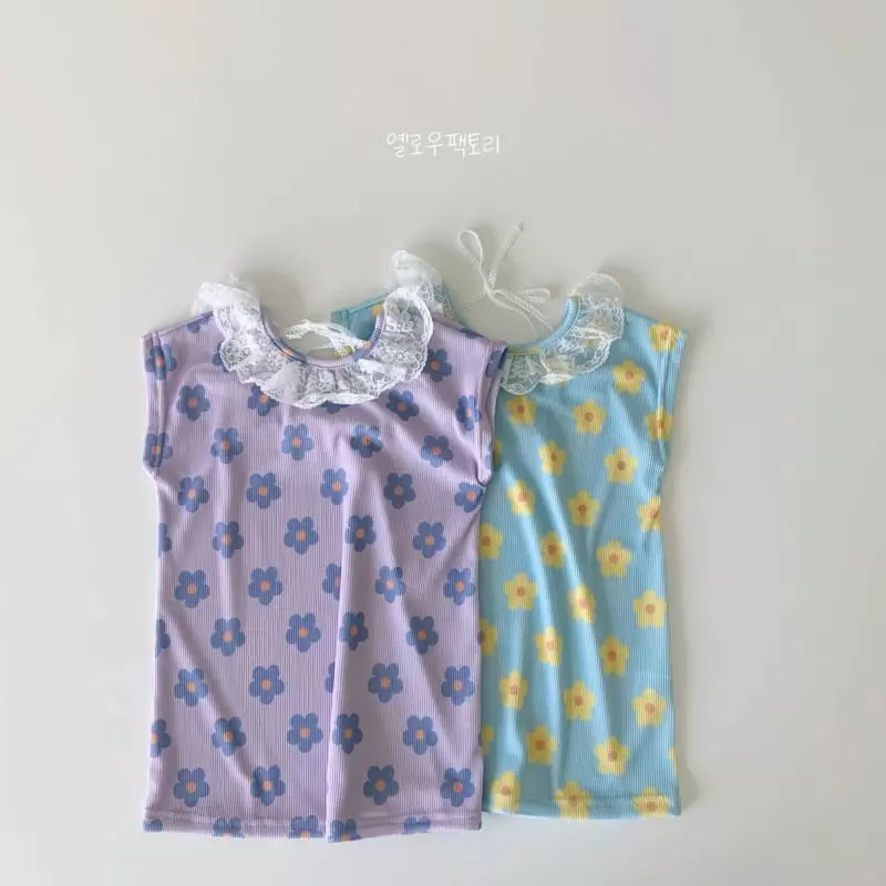 Yellow Factory - Korean Children Fashion - #Kfashion4kids - Bianca One-piece - 6