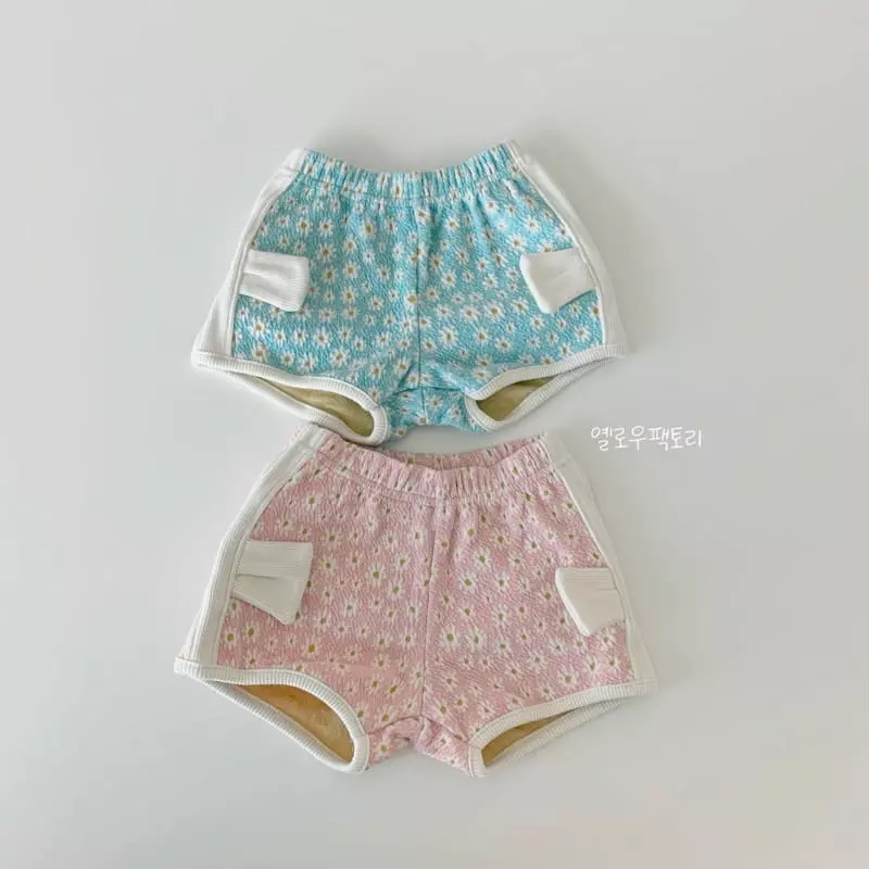 Yellow Factory - Korean Children Fashion - #minifashionista - Pin Shorts - 6