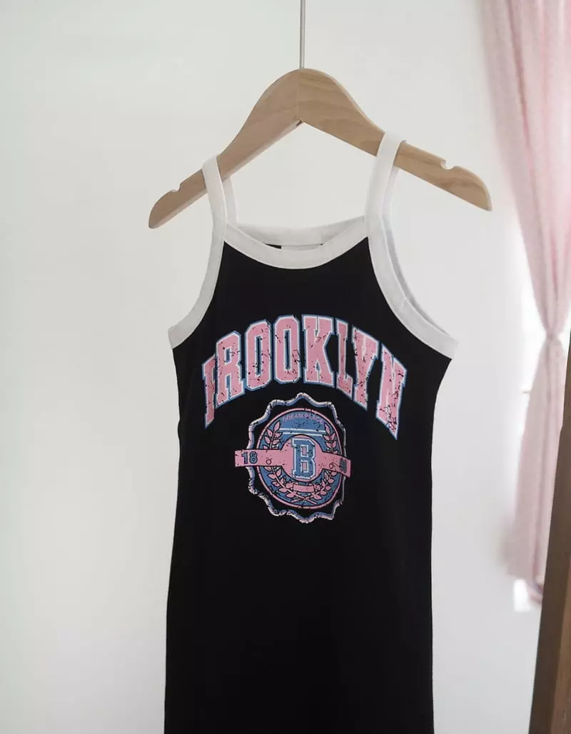 Zan Clover - Korean Children Fashion - #minifashionista - Brooklyn Long One-piece - 7