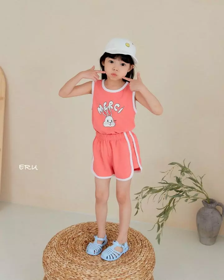 e.ru - Korean Children Fashion - #Kfashion4kids - Rabbit Top Bottom Set - 6