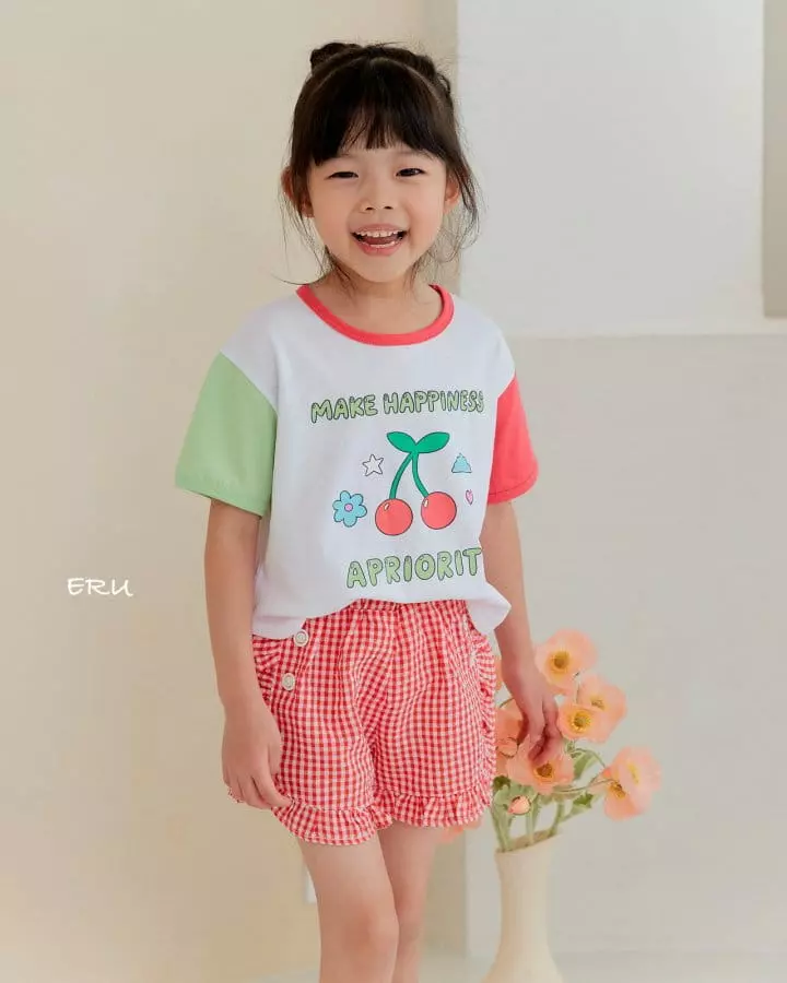 e.ru - Korean Children Fashion - #magicofchildhood - Cherry Tee - 5