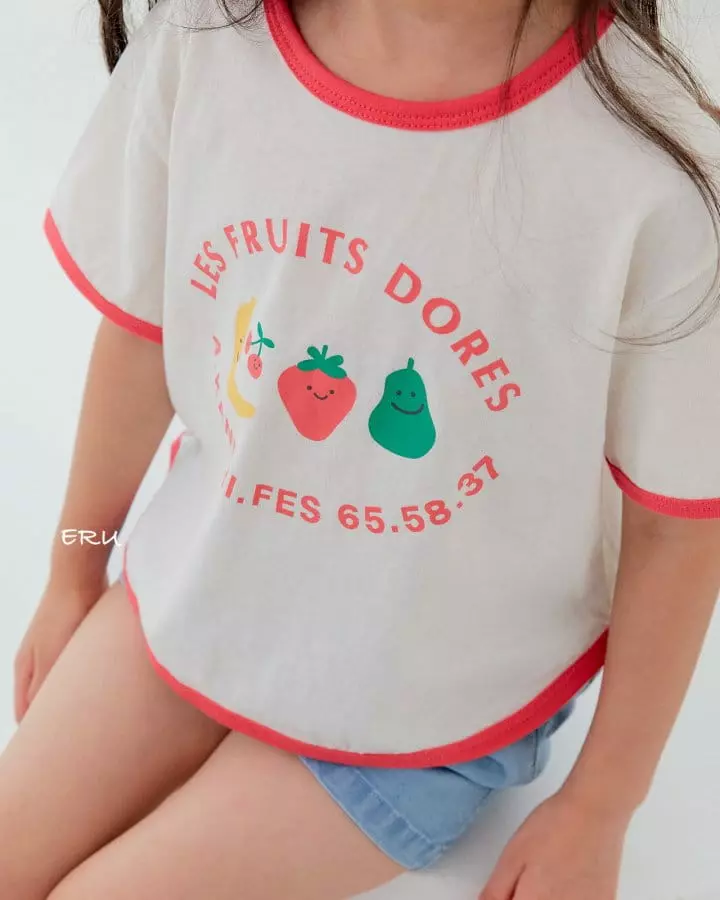 e.ru - Korean Children Fashion - #minifashionista - Fruit Tee - 3