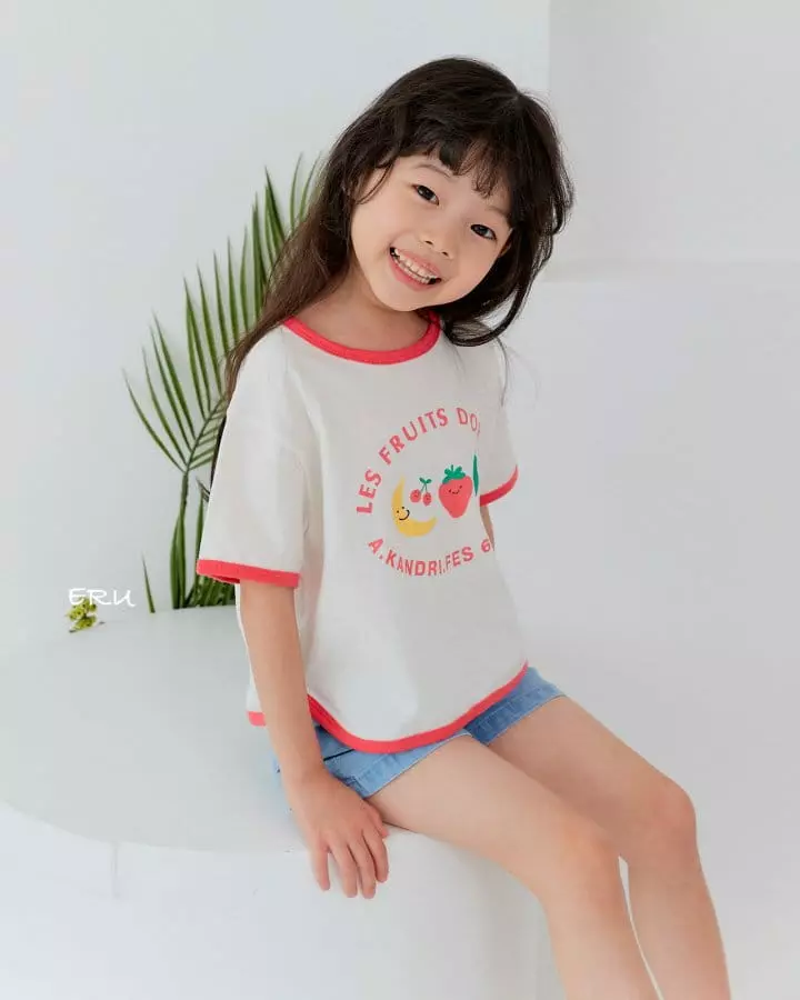 e.ru - Korean Children Fashion - #minifashionista - Fruit Tee - 4