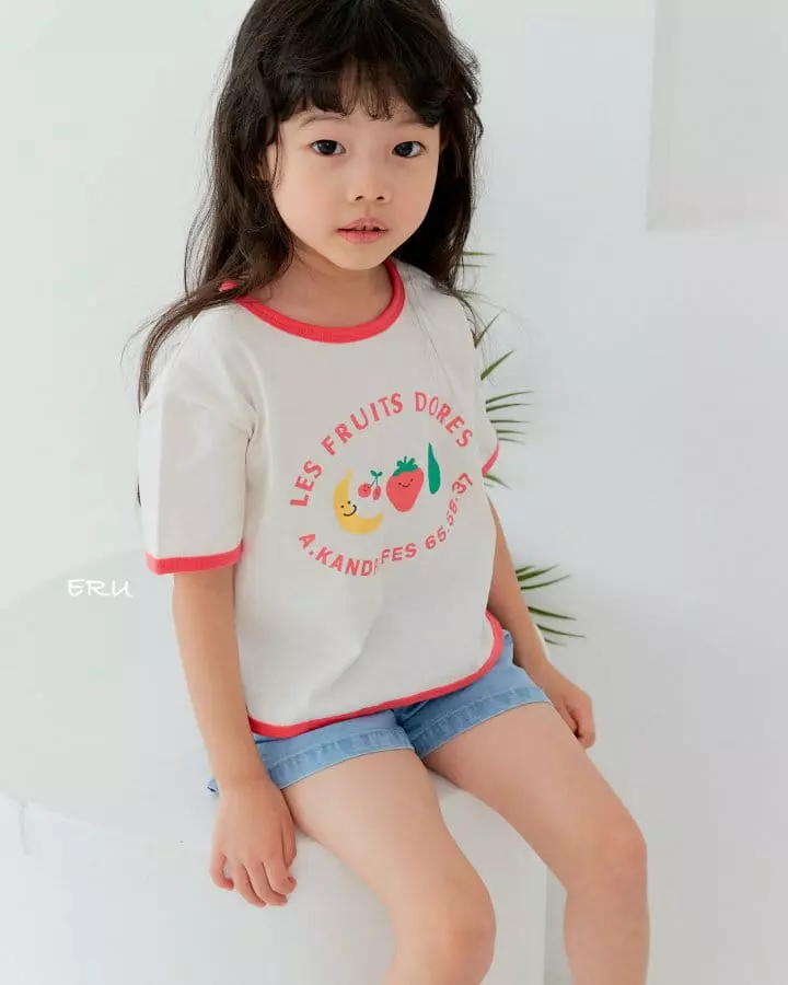 e.ru - Korean Children Fashion - #todddlerfashion - Fruit Tee - 5