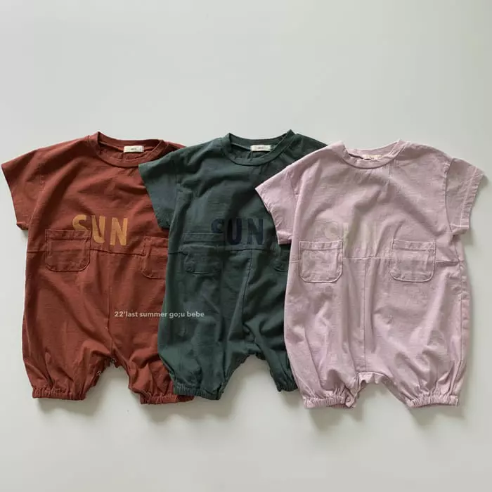 go;u - Korean Baby Fashion - #babyboutique - Bebe Sun Bodysuit