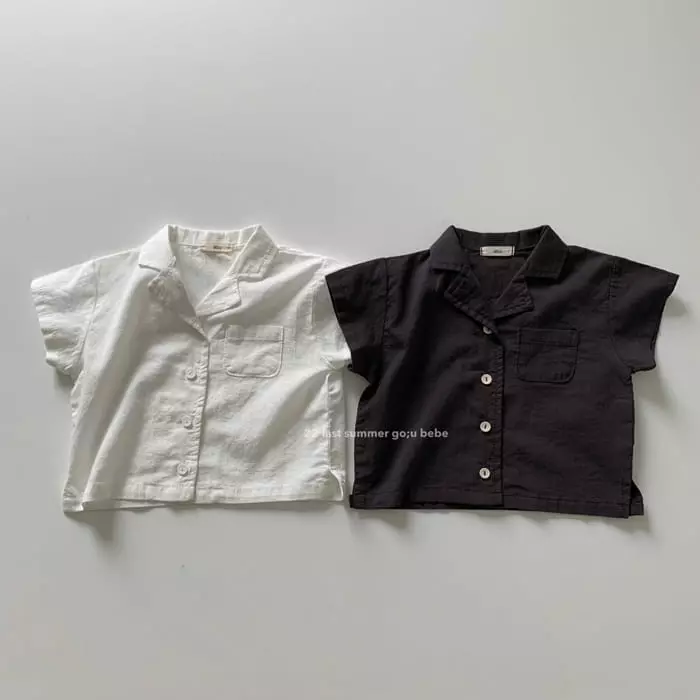go;u - Korean Baby Fashion - #babyootd - Bebe Jjuk Shirt