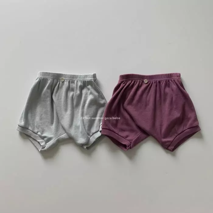 go;u - Korean Baby Fashion - #babyootd - Bebe Side Shorts