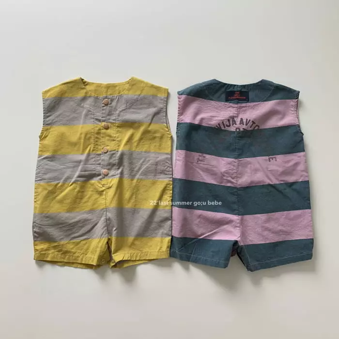 go;u - Korean Baby Fashion - #babyoutfit - Bebe Vacance Bodysuit