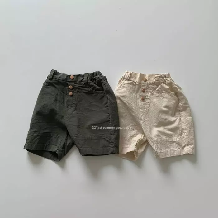 go;u - Korean Baby Fashion - #babyoutfit - Bebe Knee Shorts