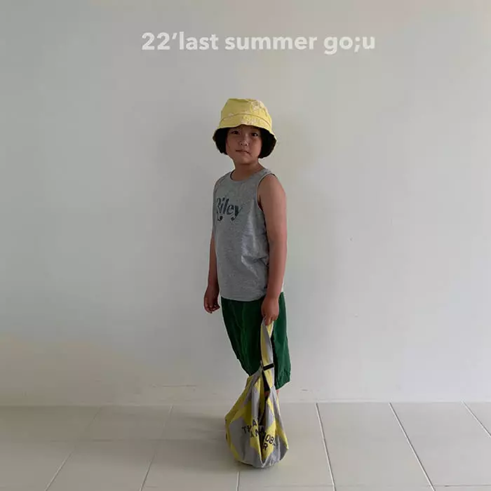 go;u - Korean Children Fashion - #Kfashion4kids - Fun Sleeveless - 12