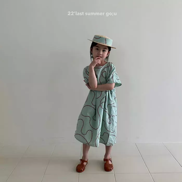 go;u - Korean Children Fashion - #Kfashion4kids - Wudo One-piece with Hairring - 12