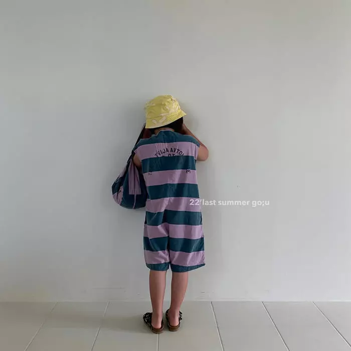 go;u - Korean Children Fashion - #kidzfashiontrend - Vacance Overalls - 4