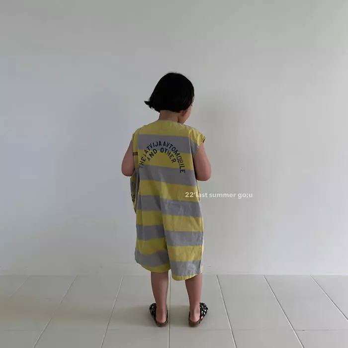 go;u - Korean Children Fashion - #childofig - Vacance Overalls - 12