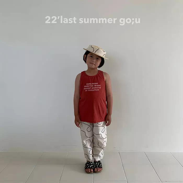 go;u - Korean Children Fashion - #childrensboutique - World Sleeveless - 9