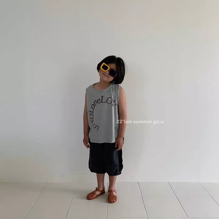 go;u - Korean Children Fashion - #childrensboutique - Lovely Sleeveless