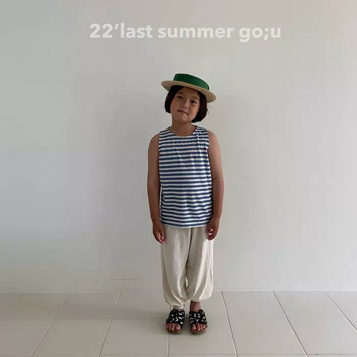go;u - Korean Children Fashion - #childrensboutique - Awol Sleeveless - 2