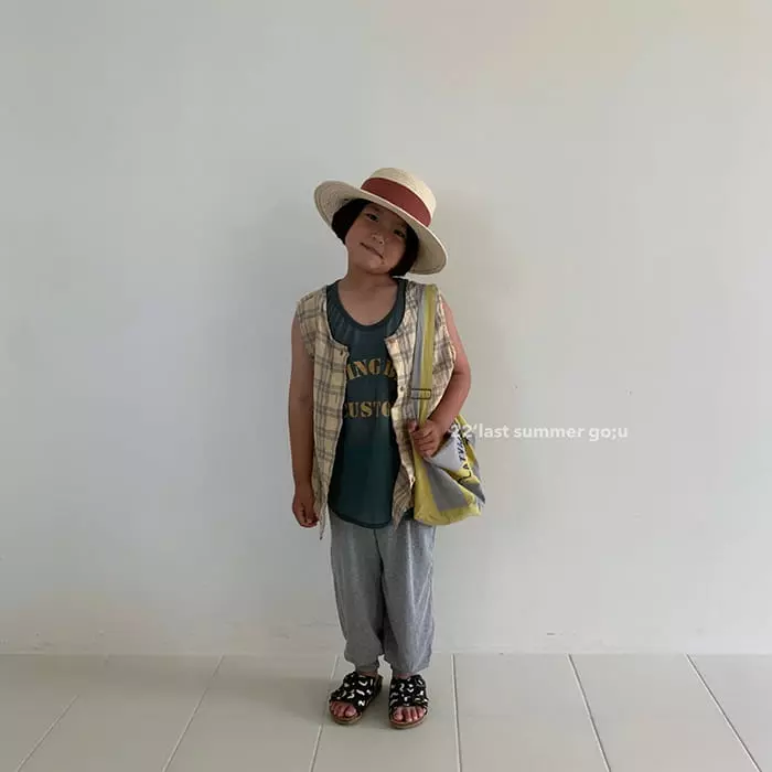 go;u - Korean Children Fashion - #designkidswear - Basket Sleeveless - 7