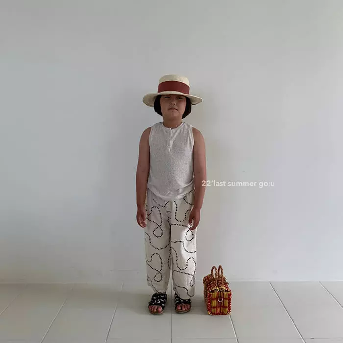 go;u - Korean Children Fashion - #childrensboutique - Piser Sleeveless - 4