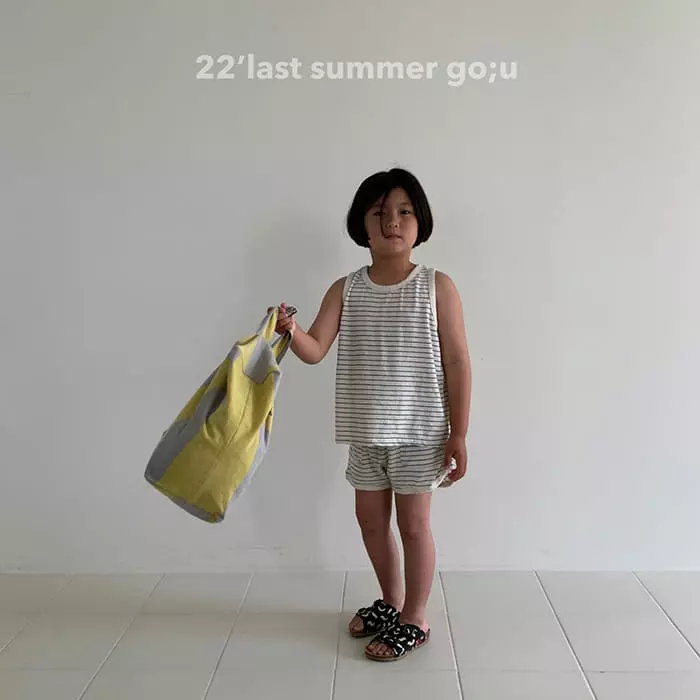 go;u - Korean Children Fashion - #discoveringself - Play Ground Top Bottom Set - 9