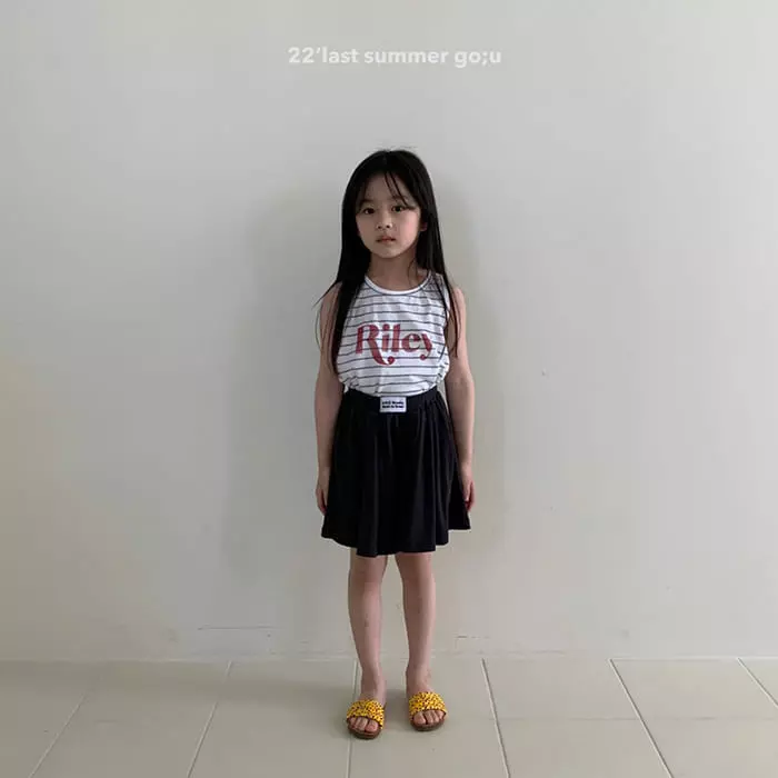go;u - Korean Children Fashion - #fashionkids - Fun Sleeveless - 8