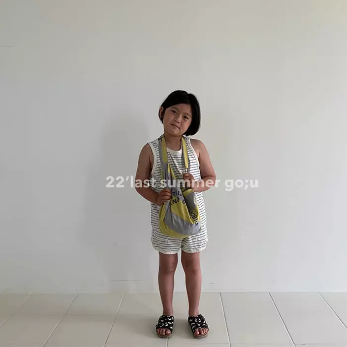 go;u - Korean Children Fashion - #fashionkids - Play Ground Top Bottom Set - 10