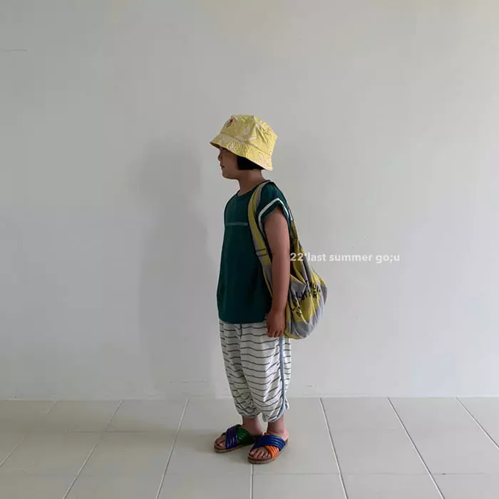 go;u - Korean Children Fashion - #kidsshorts - Cassette Sleeveless - 12