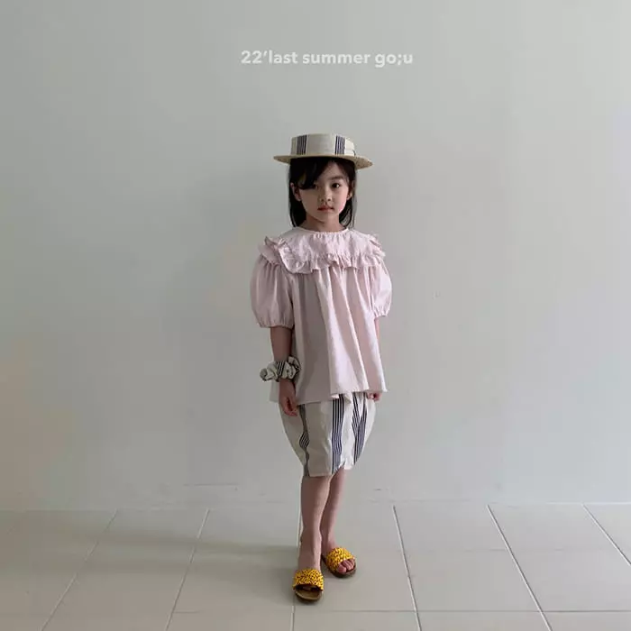 go;u - Korean Children Fashion - #kidsshorts - Peack Blouse - 12